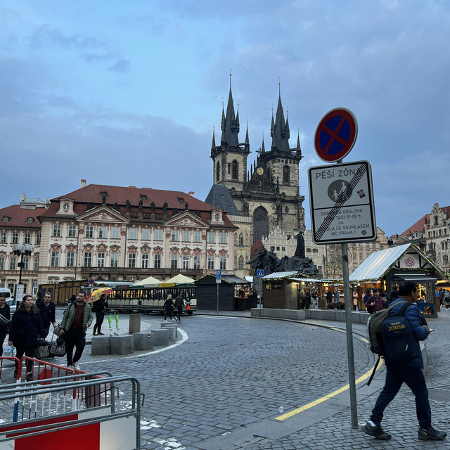 Prague is a gorgeous city with character. 