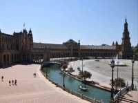 Amazing views of Plaza de España in Seville 🇪🇸