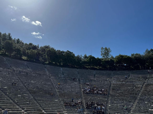 Ancient Theatre at the Asclepieion of Epidaurus 🇬🇷