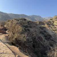 We visited agadir mountains