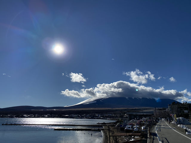 🗻 Winter Calm at Mount Fuji ❄️