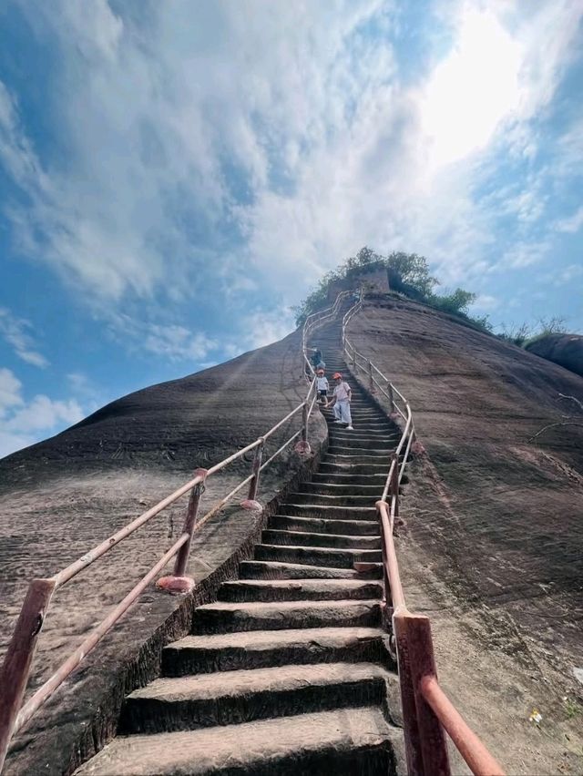 ⛰️ Mount Danxia – China’s Rainbow Rocks of Time