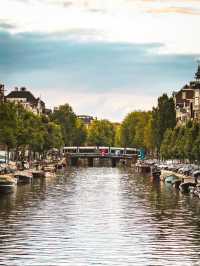 📍Charming Amsterdam Canal – Netherlands 🇳🇱 