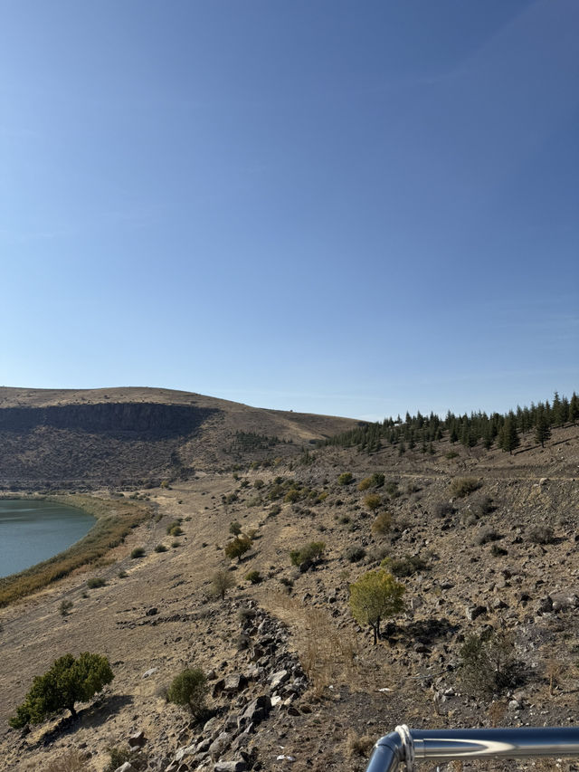 Narlıgöl: Cappadocia’s Hidden Heart-Shaped Lake 💙🌄