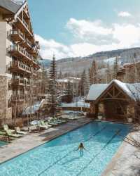 Alpine Serenity: An Afternoon Dip at Four Seasons Vail