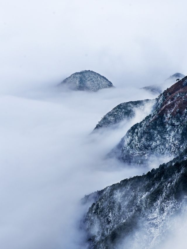 這個冬天總要來一次武功山吧