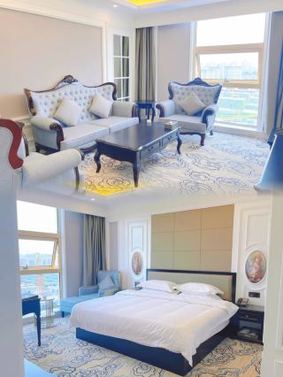 A trip to the hotel in Huoqiu, a less popular city, reverse tourism