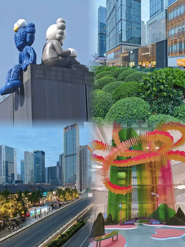 Chengdu IFS International Finance Center | The popular panda on Chunxi Road, a landmark of Chengdu