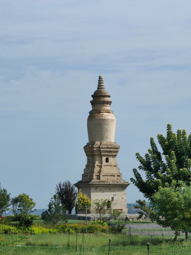 山西萬榮北辛舍利塔