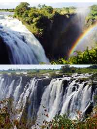 彩虹天浴   非洲野奢——津巴布韦  赞比亚“瀑布城”