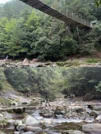 皖南鄣山大峡谷周邊遊首選