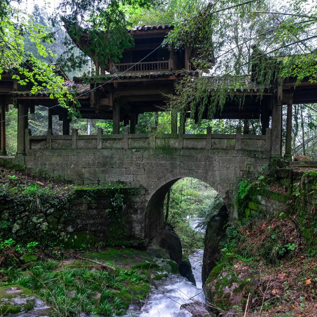 江西最美古廊橋靖安花橋