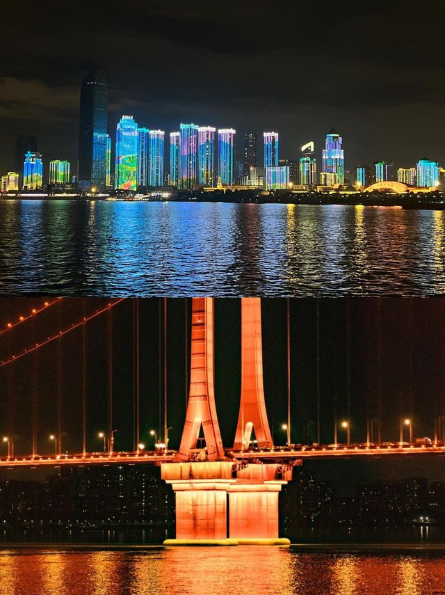 武漢兩江遊覽攻略坐遊輪賞長江唯美夜景