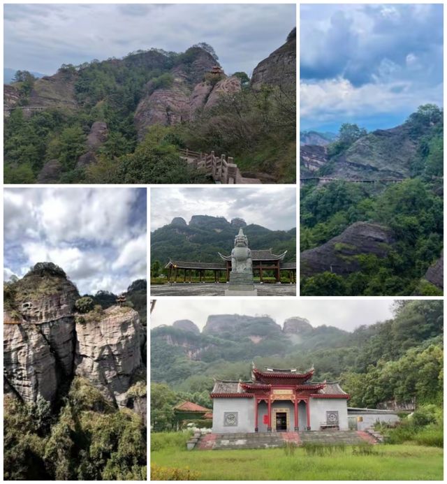 龍岩冠豸山|後悔沒早點來，太原始森林!