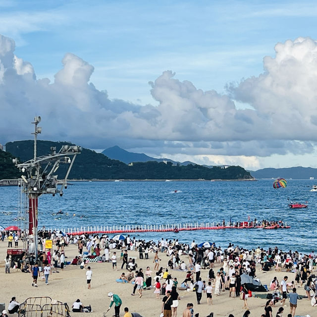 夏天要來打卡深圳大梅沙海濱公園😍😍