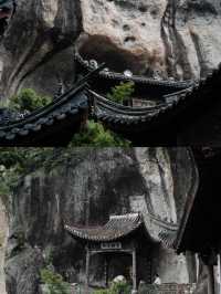 國清寺出發50分鐘|絕美瀑布古剎明巖古寺