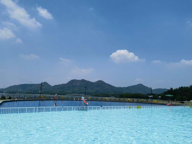 假裝在國外湘湖金沙灘