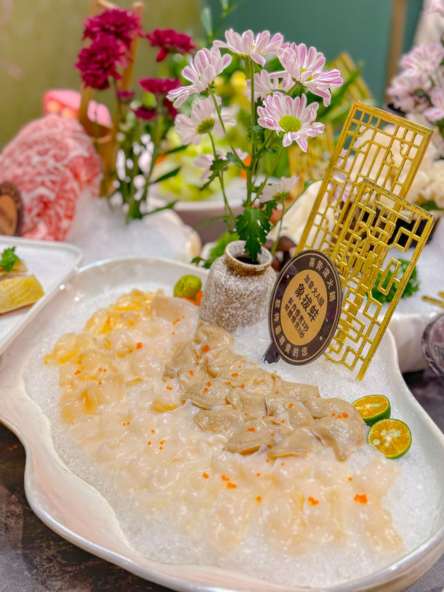 生日宴請被長輩讚不絕口的海鮮大餐。