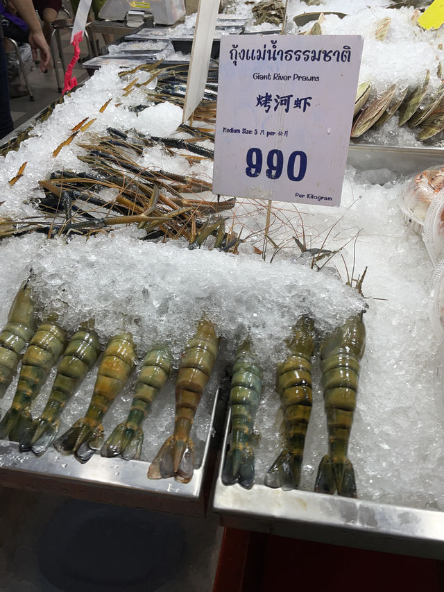 曼谷必去海鮮市場 🦐
