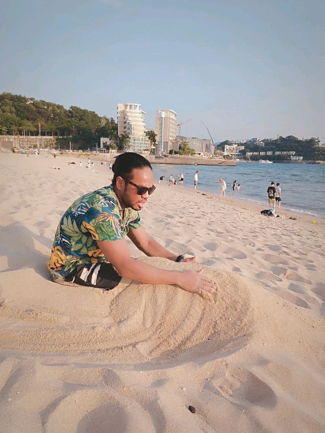 Spending the tail of National day in the beach! ⛱💕⛅️