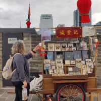 emersive after noon walk in Xi'an old town 