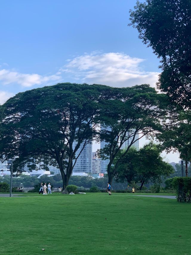 福州閩江公園|福州的浪漫，閩江公園佔一半。