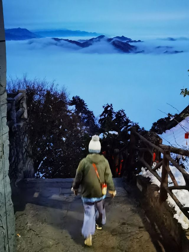 打卡陝西版的「雲頂天宮」。