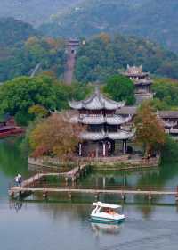 臨海｜東湖公園｜秀麗的江南園林｜打卡臨海