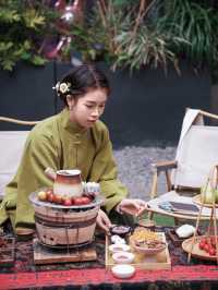 廣州也有圍爐煮茶