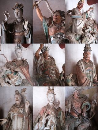 산시｜진동남은 역시 채색 조각의 최고봉