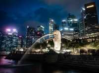 The Night Harbour of Singapore!