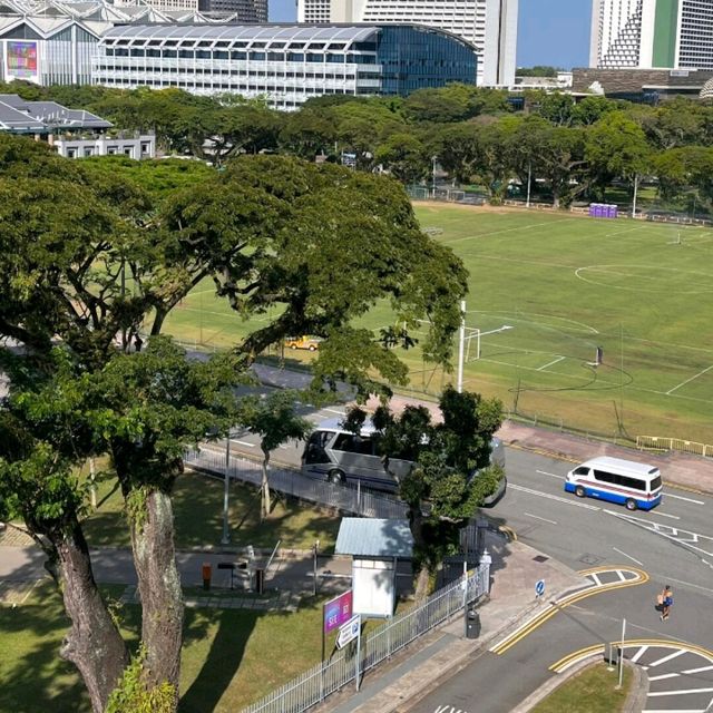 新加坡美術館也太好拍了，頂樓的視野也非常棒