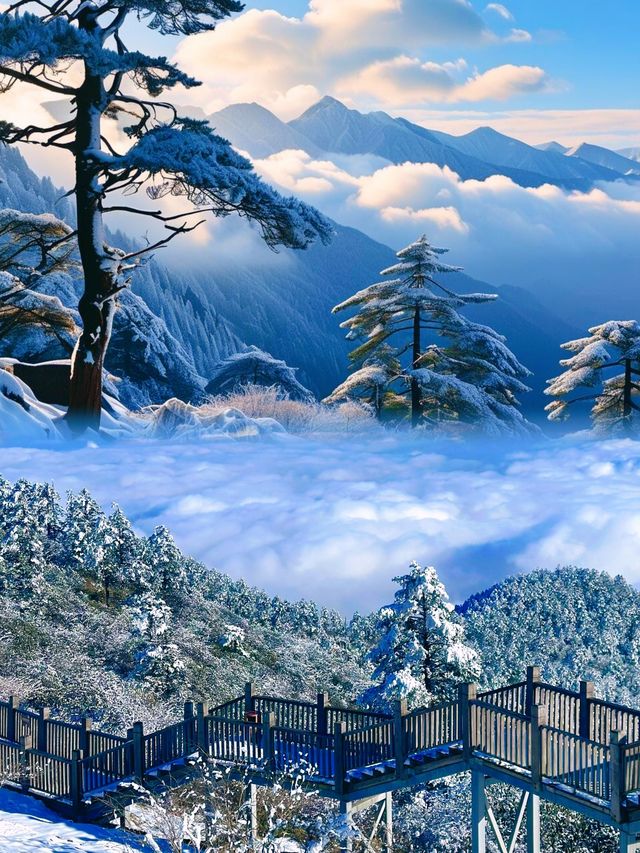 這裡不是瑞士 是成都周邊1.5小時的西嶺雪山