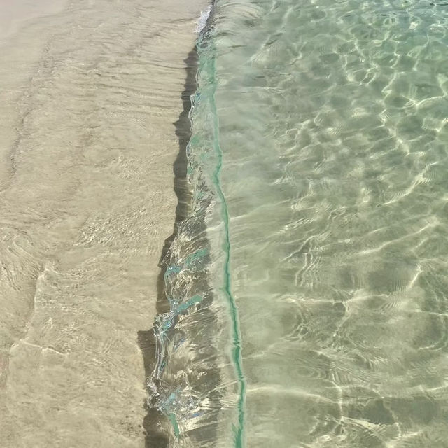 在深圳桔釣沙！後悔沒早點發現這麼美的玻璃海🌊