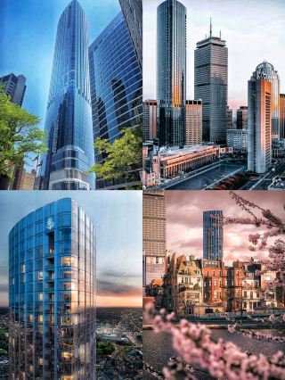 Four Seasons Hotel One Dalton Street, Boston: A Stunning Skyline in the Clouds