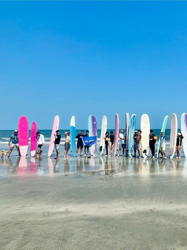 🌊週末衝浪人集合！香港大浪灣初體驗太爽啦！