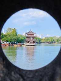 既然都來了,別忘了到惠州西湖這個「洞洞」拍照打卡