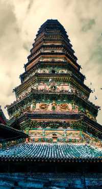 千年琉璃第一塔——山西飛虹塔