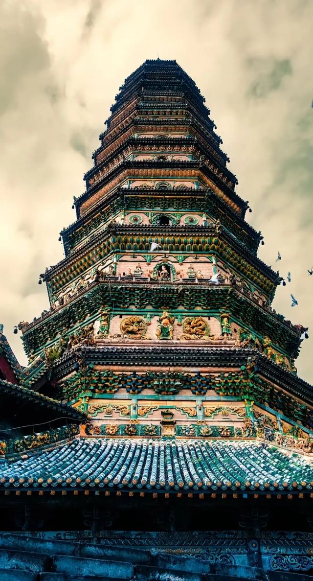 千年琉璃第一塔——山西飛虹塔 千年琉璃第一塔——山西飛虹塔