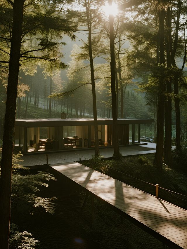 莫干山親子治癒遊！落地窗民宿裡躺賞山林美景