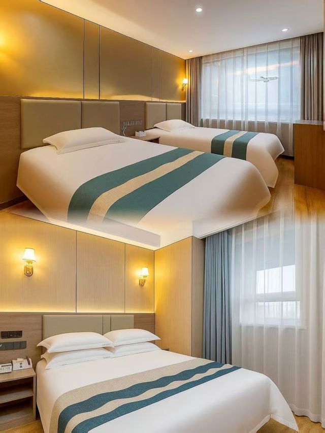 青島商務出差封神酒店！膠東機場旁的高效住店體驗