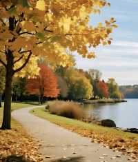 秋天的公園｜如詩如畫