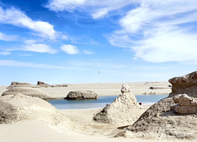 烏素特水上雅丹行記 烏素特水上雅丹行記