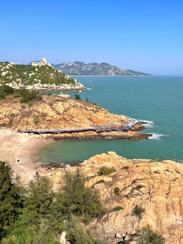 江門那琴半島｜奇石海岸藏秘境 棧道蜿蜒入畫中