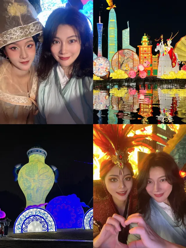 深圳錦繡中華跨年燈會氛圍拉滿 深圳錦繡中華跨年燈會氛圍拉滿