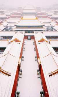 北京初雪故宮千年限定雪景!不要錯過