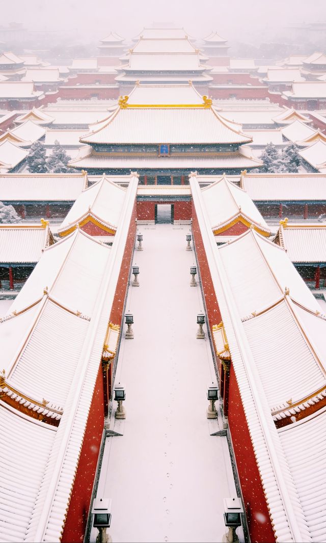 北京初雪故宮千年限定雪景!不要錯過 北京初雪故宮千年限定雪景!不要錯過