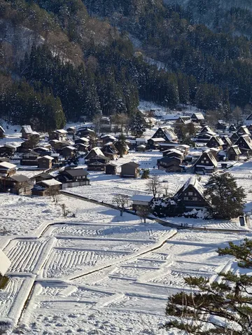12.6 白川鄉合掌村雪都沒化快衝