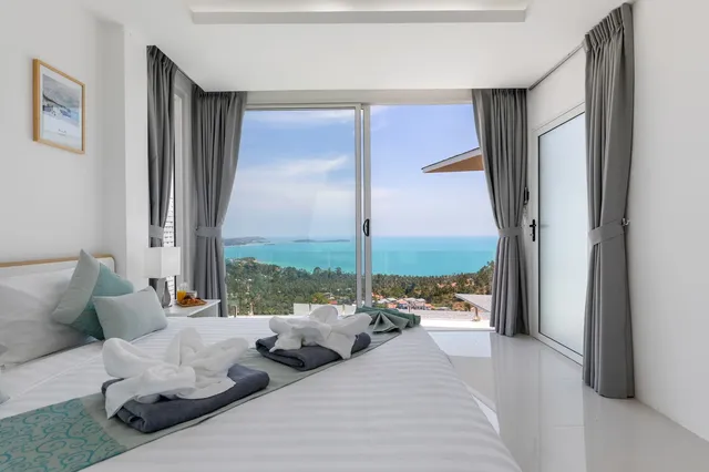 泰國蘇梅島Villa The Wave4臥室泳池海