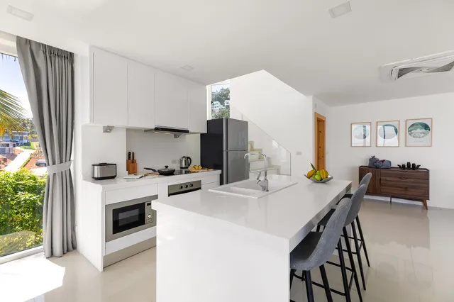 泰國蘇梅島Villa The Wave4臥室泳池海